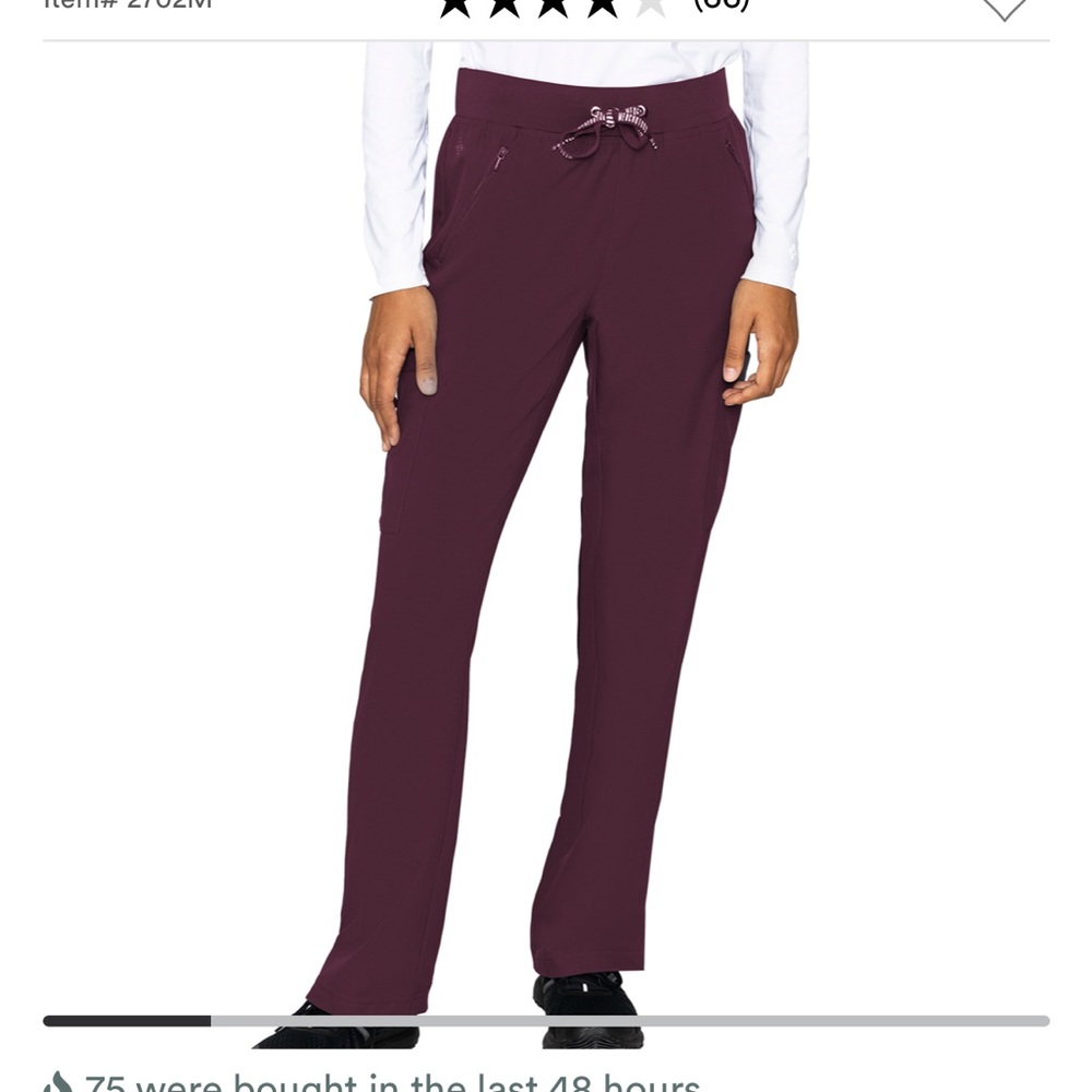 Medium Wine Med Couture cargo pants